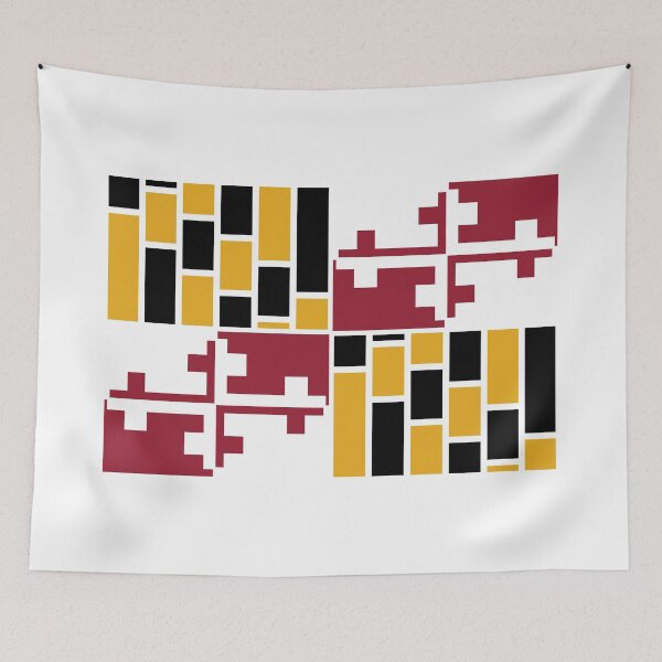 Item preview, Maryland block flag designed and sold by AMtrials.