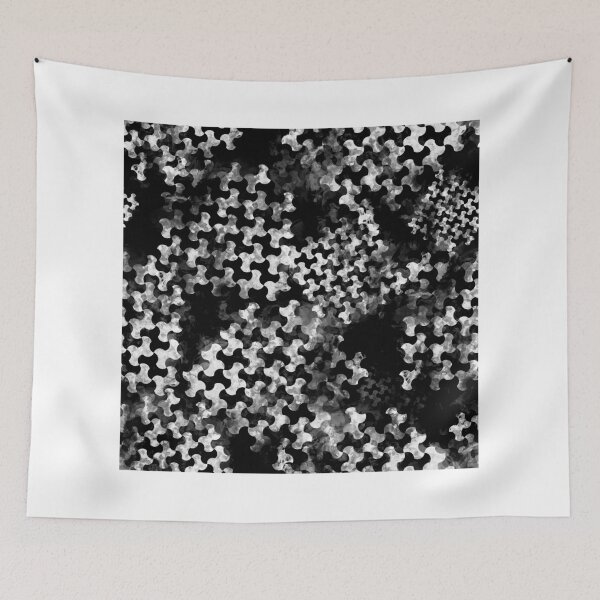 Item preview, Houndstooth pattern with watercolor effect designed and sold by Zimniy.