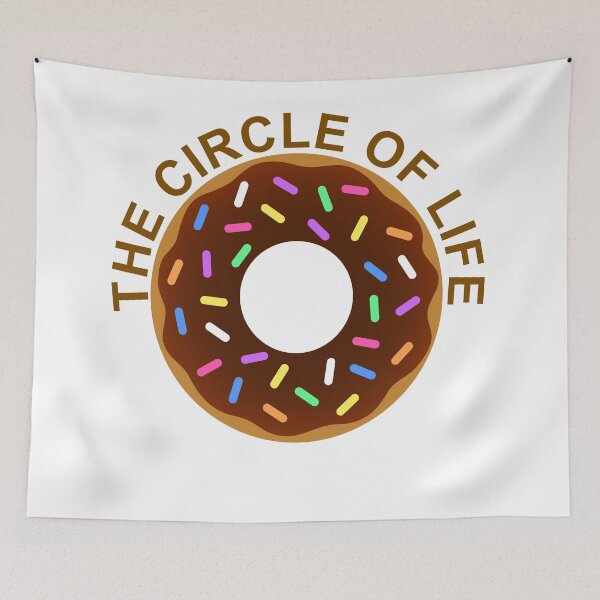 Item preview, THE CIRCLE OF LIFE (DONUT) designed and sold by CalliopeSt.