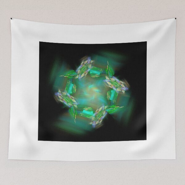 Item preview, Green Satin Pinwheel designed and sold by Dana Roper.