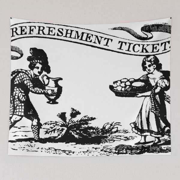 Item preview, Refreshment Ticket designed and sold by Quill-n-Ink.