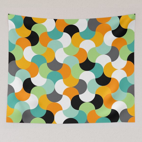 Item preview, Colorful geometric pattern designed and sold by elfina.