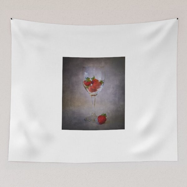 Item preview, Strawberry Still Life III designed and sold by Sandra Cockayne.