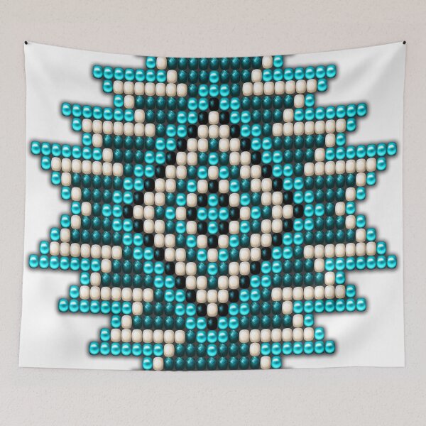 Item preview, Native Style Turquoise Sunburst designed and sold by Naumaddic Arts.