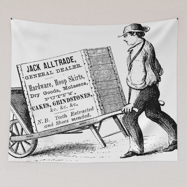 Item preview, Jack Alltrade designed and sold by Quill-n-Ink.