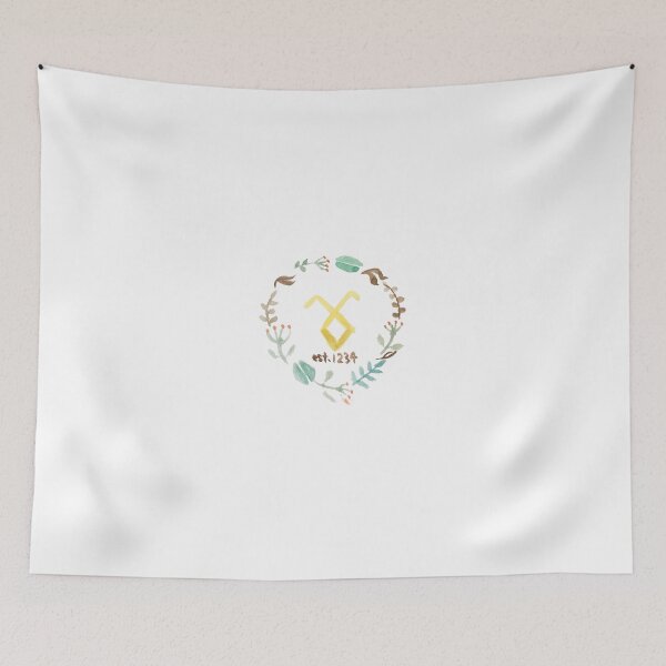 Item preview, Floral Shadowhunter Logo designed and sold by dictionaried.