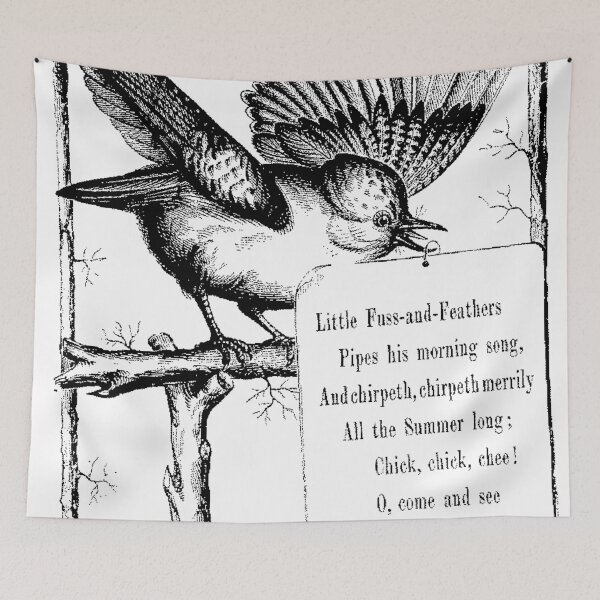 Item preview, Little Fuss-and-Feathers designed and sold by Quill-n-Ink.