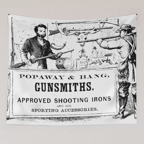 Item preview, Popaway & Bang Gunsmiths designed and sold by Quill-n-Ink.