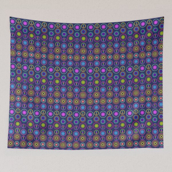 Item preview, Colorful Retro Geometric Pattern  designed and sold by danaestudio.