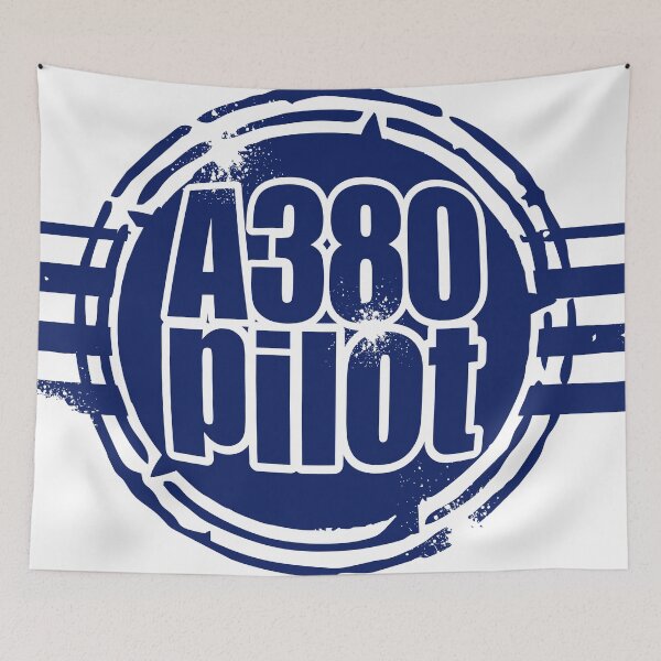 Item preview, A380 Pilot designed and sold by rustyredbubble.