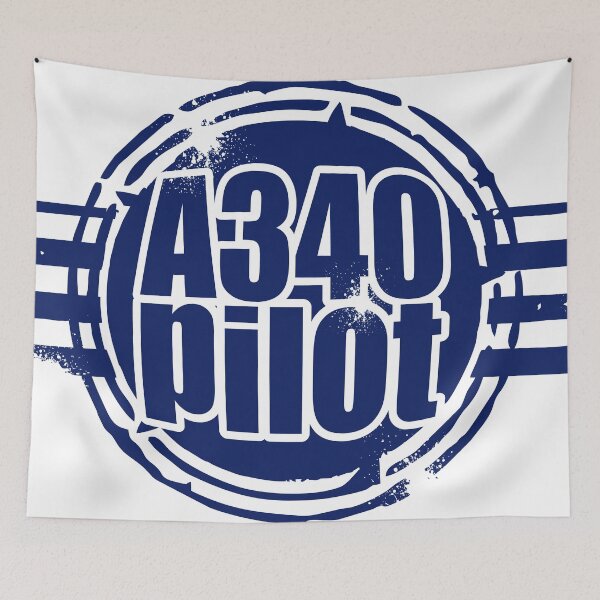 Item preview, A340 Pilot designed and sold by rustyredbubble.