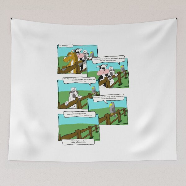 Item preview, On the fence - First they came designed and sold by stevenestor.