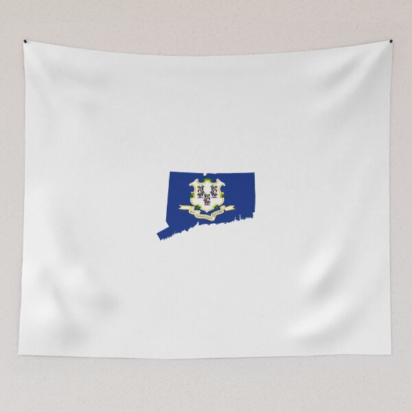 Item preview, Flag Map of Connecticut  designed and sold by abbeyz71.