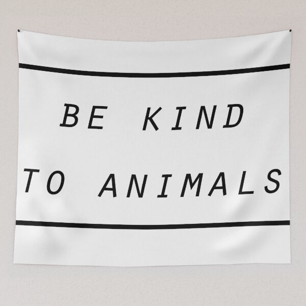 Item preview, be kind to animals designed and sold by leaamaarie.