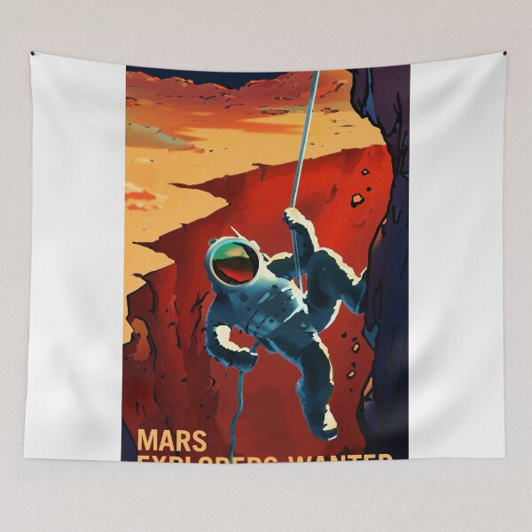Item preview, Explorers Wanted - NASA Recruitment Poster designed and sold by William Strickland.
