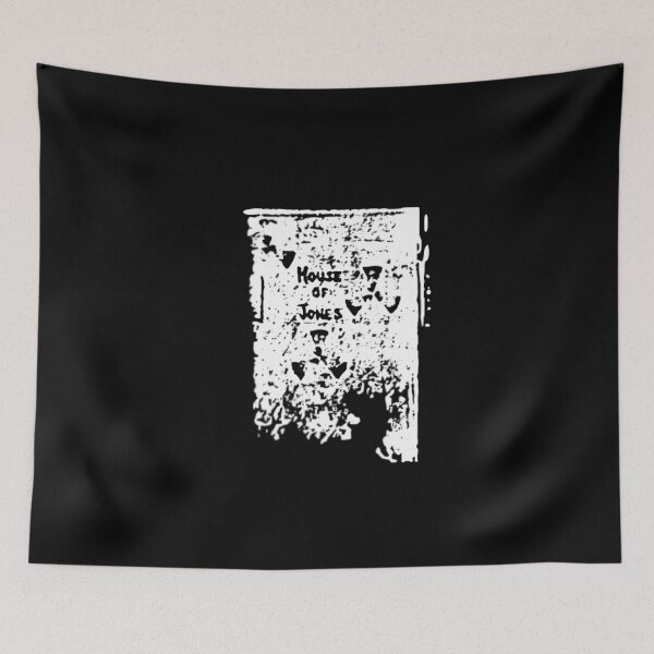 Item preview, The House of Jones - white on black designed and sold by LittleRedChucks.