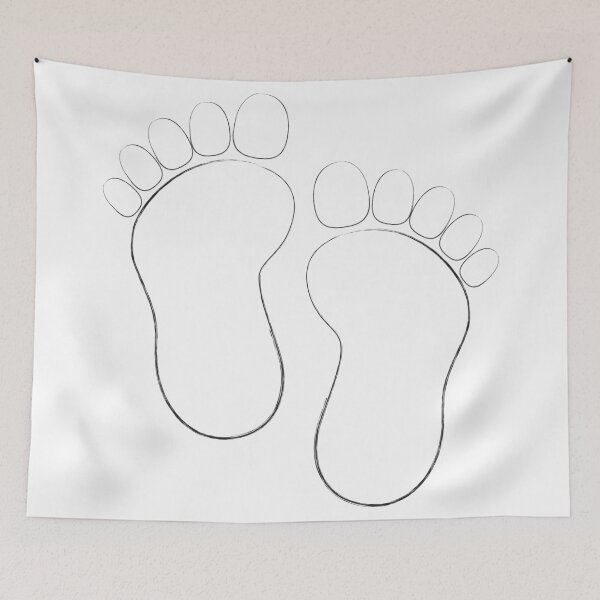 Item preview, Sasquatch Footprints designed and sold by LudlumDesign.