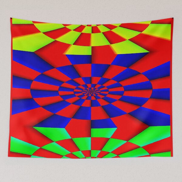 Item preview, "ABSTRACT 3D" Psychedelic Fun Print designed and sold by posterbobs.