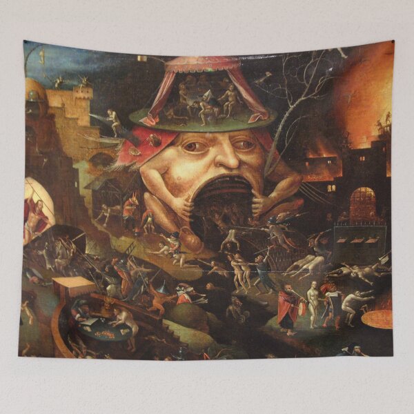 Item preview, Insight into Hell 3 by Hieronymus Bosch designed and sold by Vintage Designs +.
