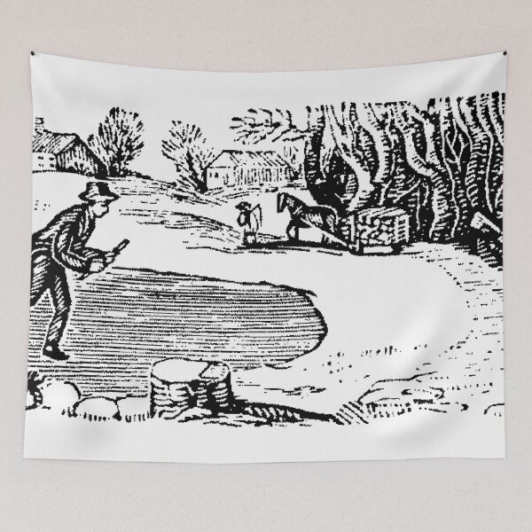 Item preview, On Frozen Pond.  designed and sold by Quill-n-Ink.