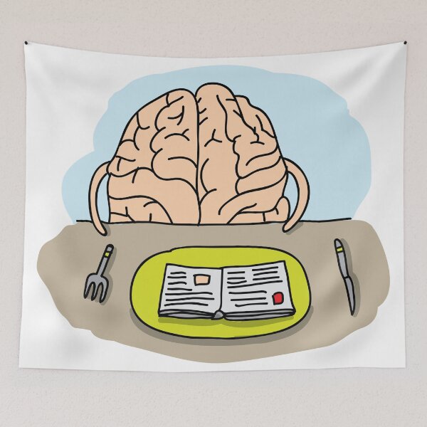 Item preview, Food for brain designed and sold by stickerium.