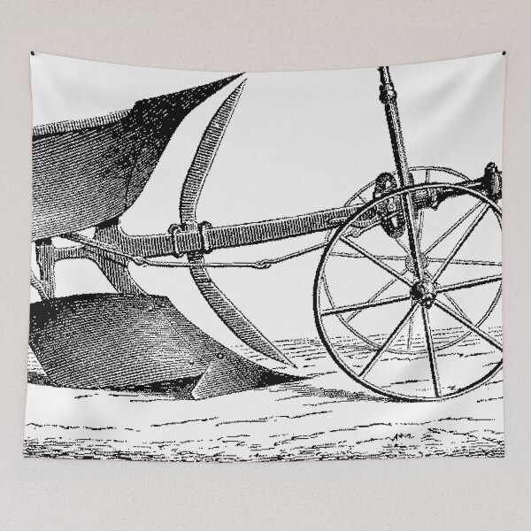 Item preview, Plowing we ago, designed and sold by Quill-n-Ink.