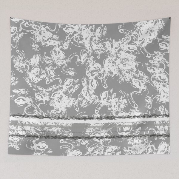 Aperçu de l'œuvre Duvet / Doona & Pillow Gris et blanc ensemble de couverture créée et vendue par mareedem1.