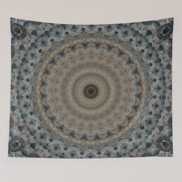 Item preview, Mandala in gray and beige tones designed and sold by JBlaminsky.
