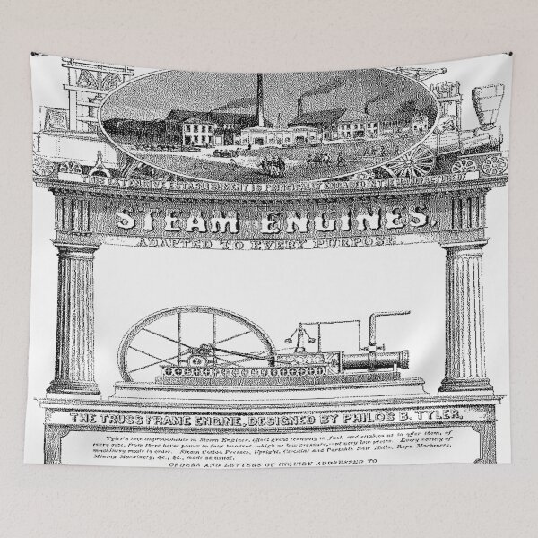 Item preview, American Machine Works designed and sold by Quill-n-Ink.