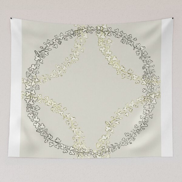 Item preview, Vintage Floral Circlet Repeating Pattern designed and sold by lollylocket.