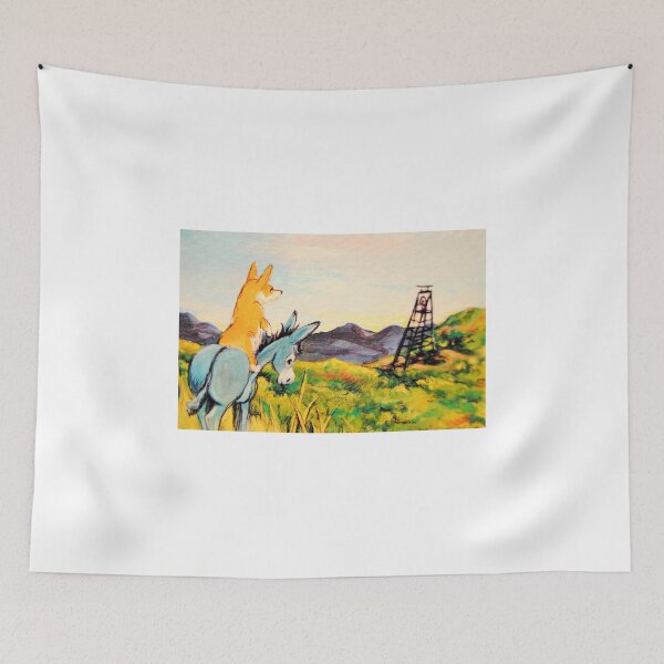 Item preview, Donkey~Welsh Pembroke Corgi~Dog~JackAss~Goldfield Colorado~Mine designed and sold by shinerdog.