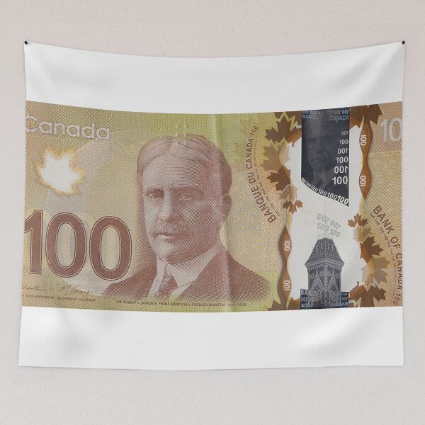 Item preview, One Hundred Canadian Dollar Bill designed and sold by Serge Averbukh Art Studio.