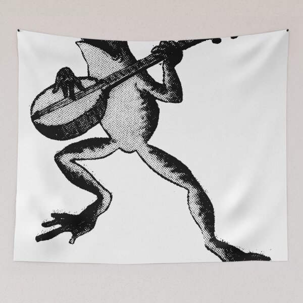 Item preview, Minstrel Frog  designed and sold by Quill-n-Ink.