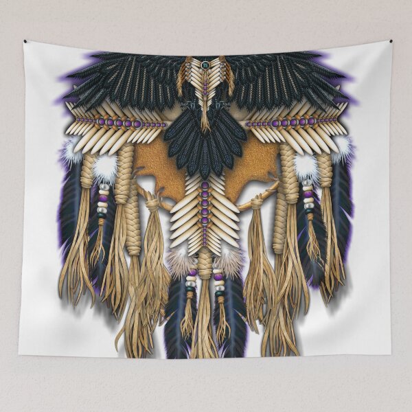 Item preview, Native American Crow or Raven Mandala designed and sold by Naumaddic Arts.