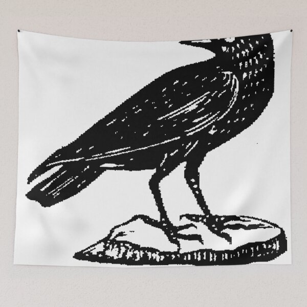 Aperçu de l'œuvre Corbeau farci créée et vendue par Quill-n-Ink.