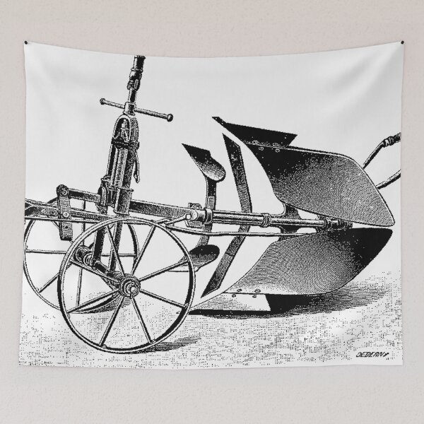 Item preview, Modern Olden Plow of Yore designed and sold by Quill-n-Ink.
