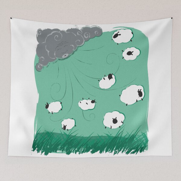 Item preview, Windy Tumble Sheep designed and sold by kjeppson.