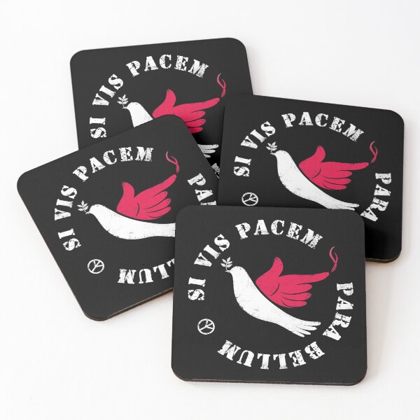 Item preview, Si Vis Pacem Para Bellum (If You Want Peace, Prepare For War) -round text designed and sold by Vash Chen.