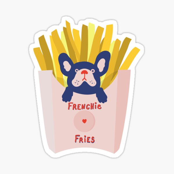 French Bulldog Sticker Sticker