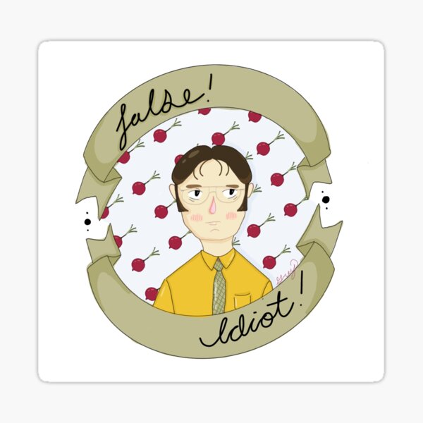 What color mustard is his shirt? Sticker