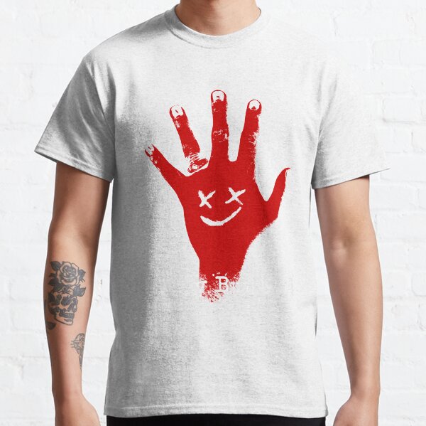 Wiley Bumtail Hand - Red Classic T-Shirt
