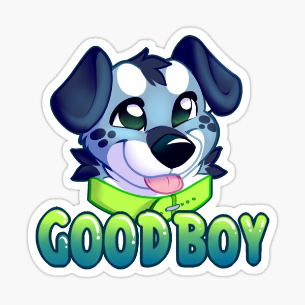 Good Boy Sticker