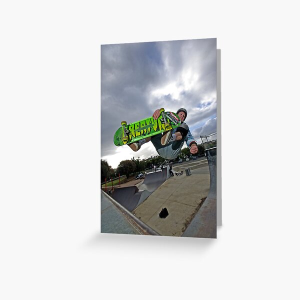 Front side air Greeting Card