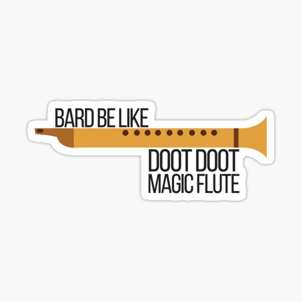 Doot Doot Magic Flute Sticker