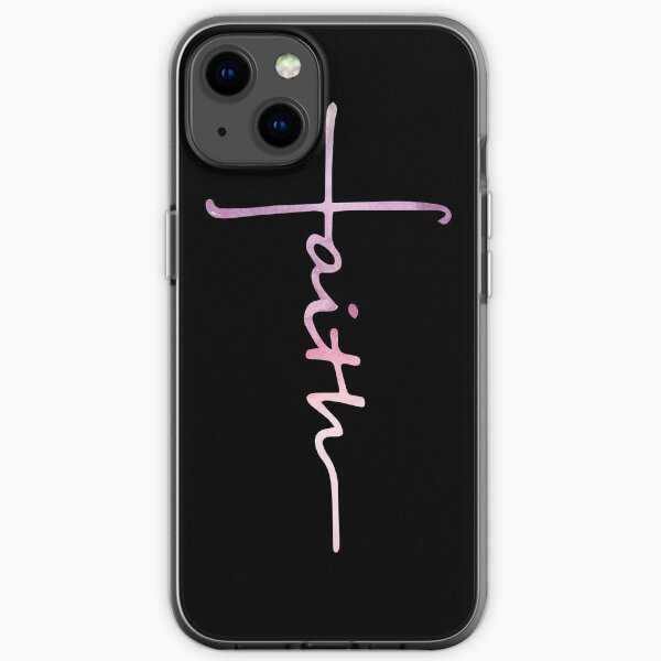 Croix de foi Coque souple iPhone