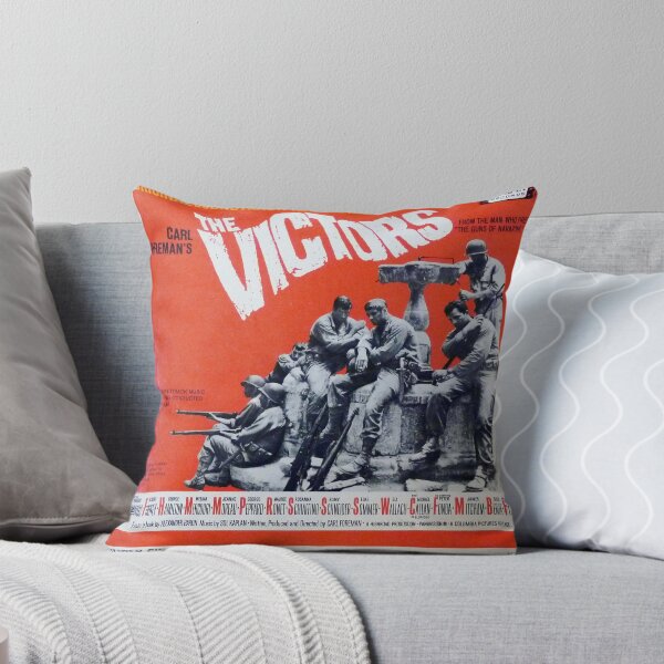Item preview, The Victors, Original Soundtrack Recording, movie, soundtrack, film, war, soldiers, WWII, red designed and sold by Vintaged.