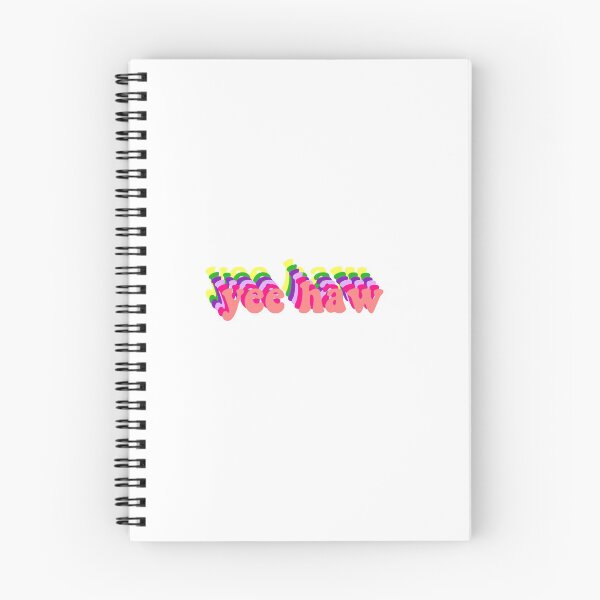 Item preview, yee haw groovy text designed and sold by BoxBoxSnail.