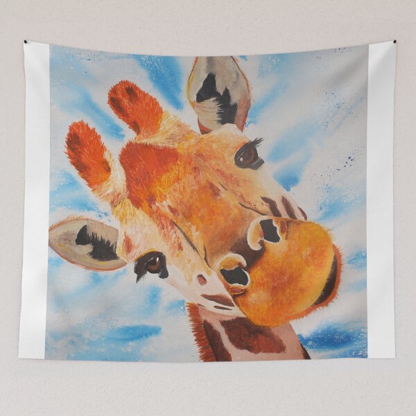 Item preview, Giraffe-Blue designed and sold by Austin Fabinski Art.