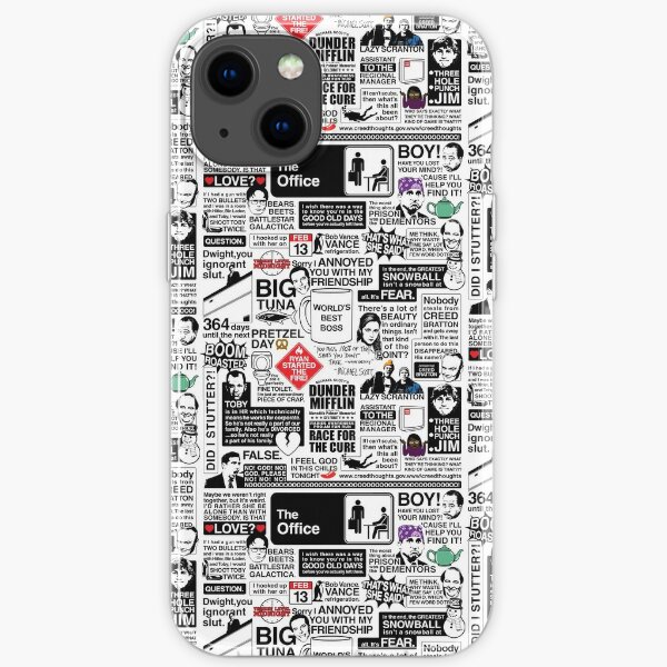 Wise Words From The Office - The Office Quotes (Variant) iPhone Soft Case