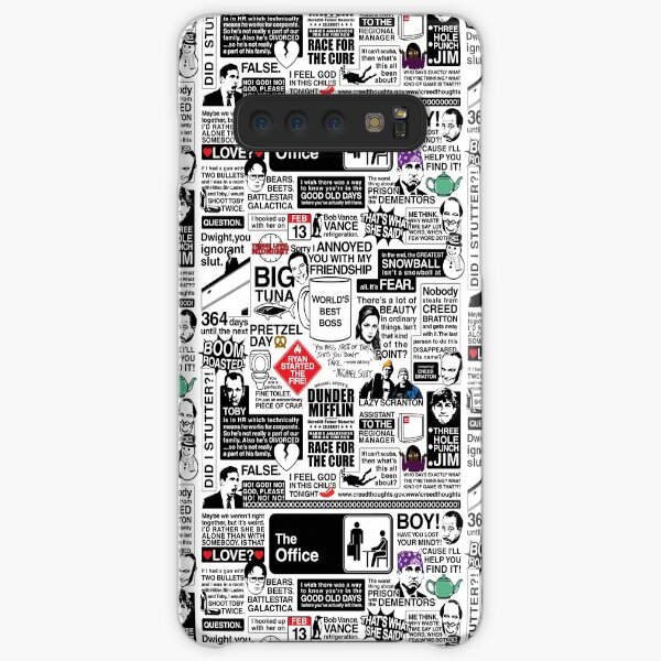 Wise Words From The Office - The Office Quotes (Variant) Samsung Galaxy Snap Case